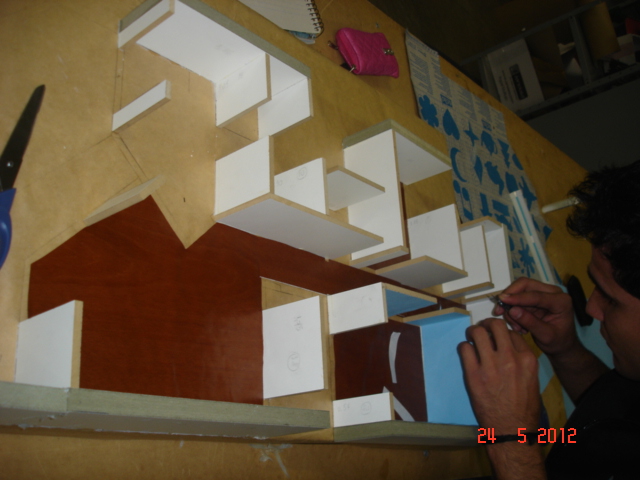 Curso de Desenho de Construção Civil: Aulas práticas resultam em Maquetes físicas diferenciadas