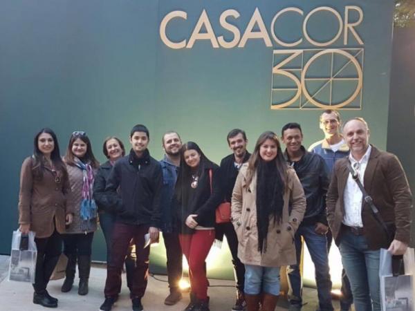 ALUNOS DA ETEC PARTICIPAM DE VISITA TÉCNICA A 30ª EDIÇÃO DA CASA COR EM SP