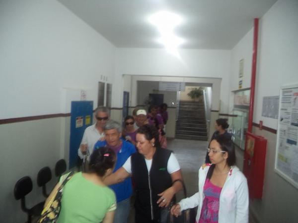 Visita jardim sensorial - Projeto Unimed