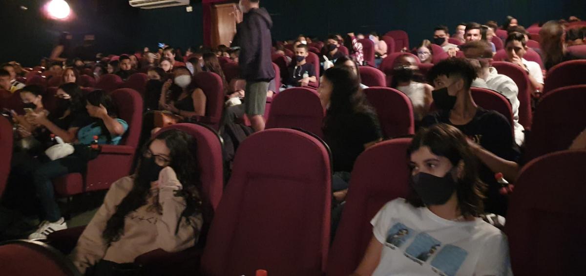 Visita técnica ao Cinema de Tupã