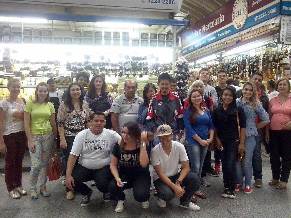 ALUNOS E PROFESSORES DO CURSO TECNICO EM DESENHO PARTICIPARAM DA FEICON BATIMAT EM SÃO PAULO