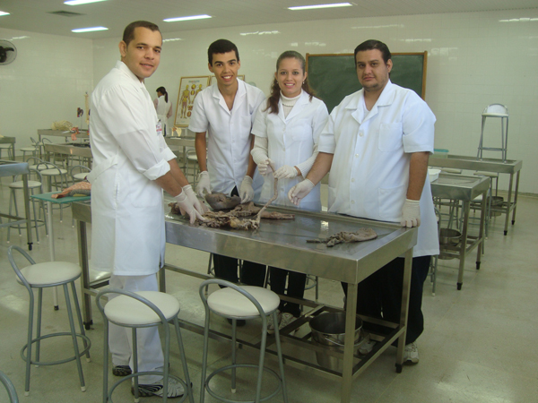 Visita ao Laboratório de Anatomia