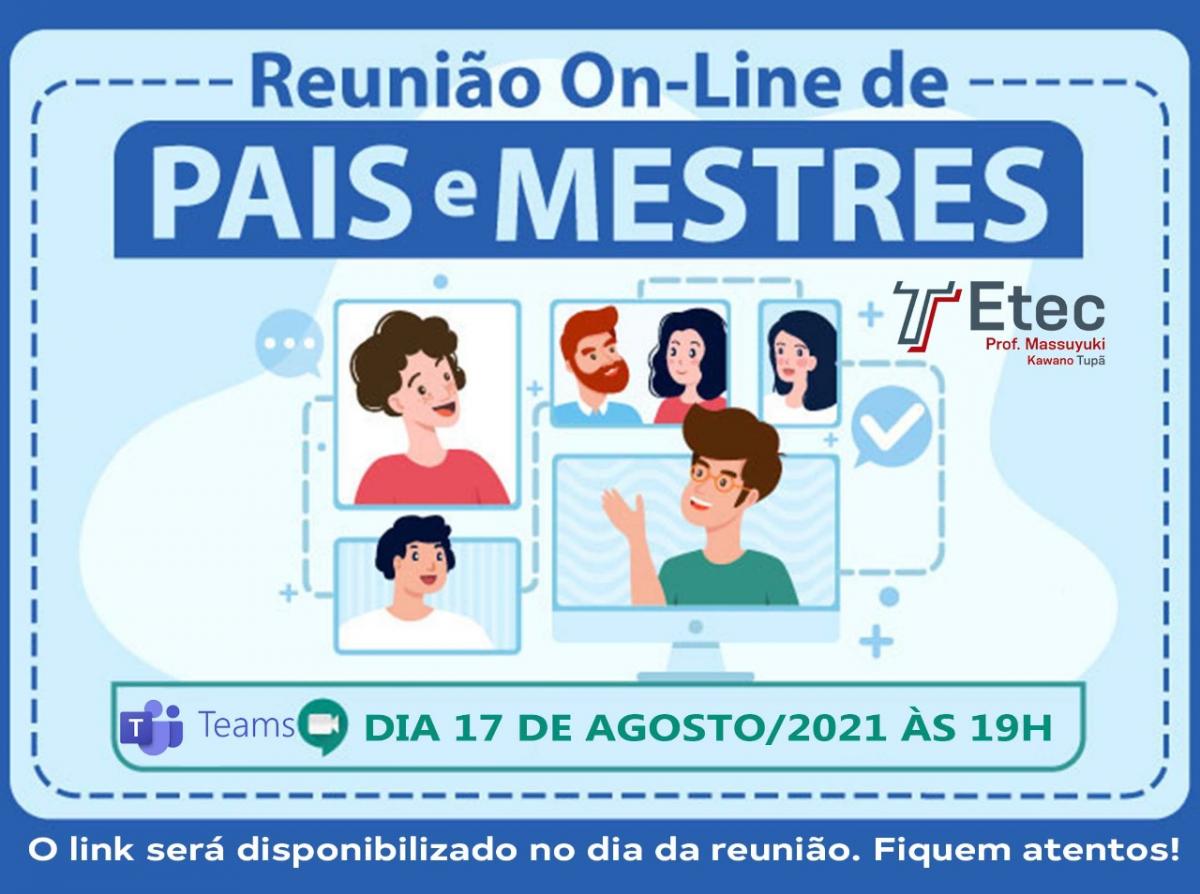 Reuni�o On-Line de pais e mestres 17/08