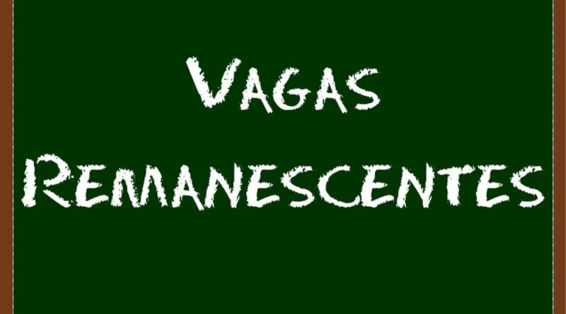 Confira o resultado da prova para vagas remanescentes