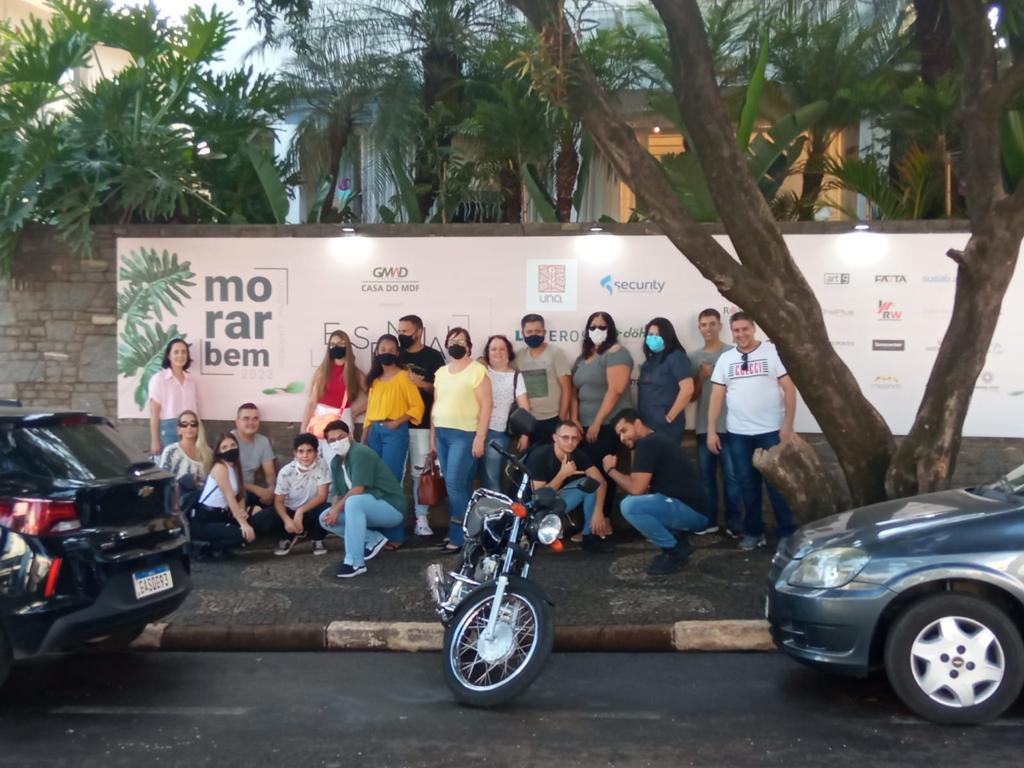 Alunos do curso t�cnico em Design de Interiores visitam MOSTRA DE DECORA��O