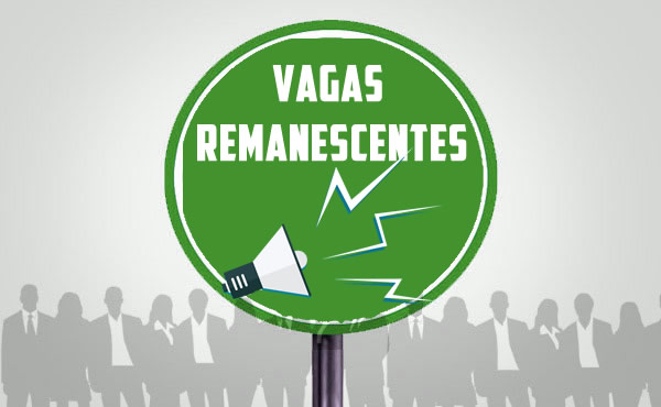 RESULTADO 1� FASE - VAGAS REMANESCENTES 2� sem/2021