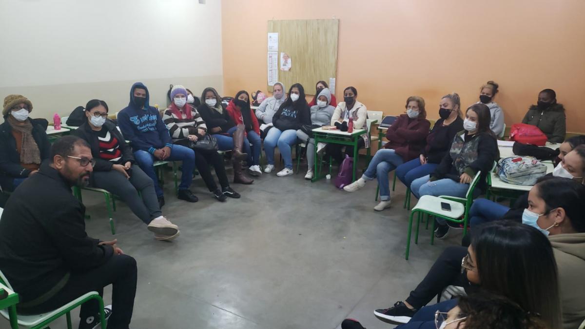 RODA DE CONVERSA: VALORIZA��O DA VIDA