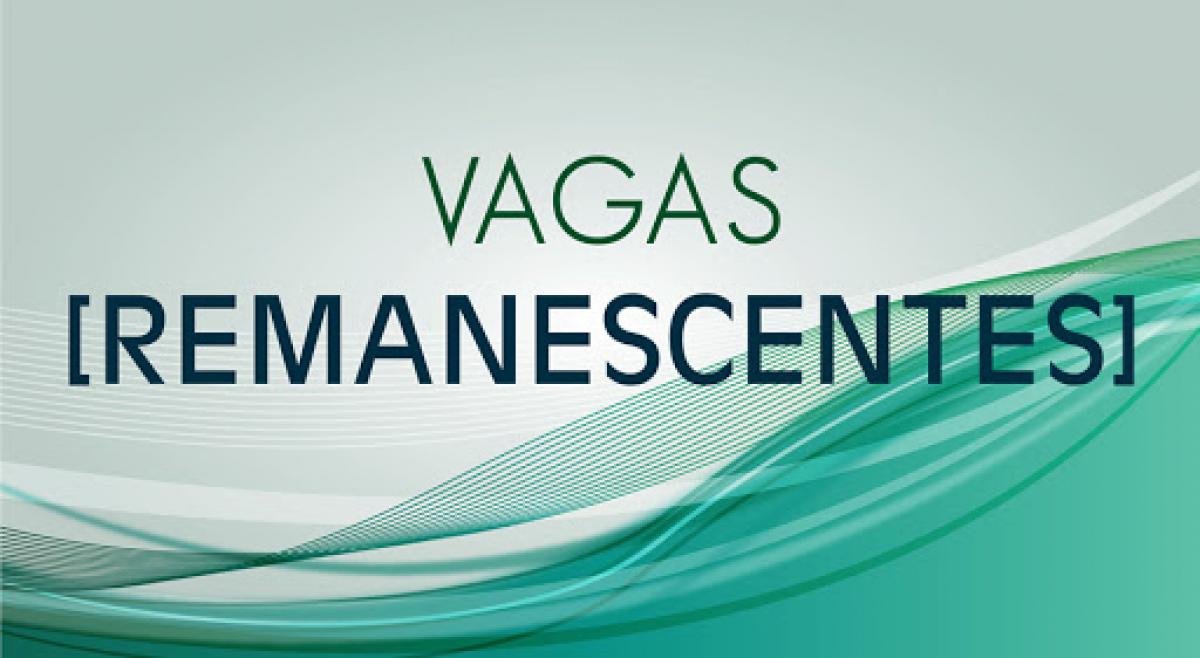 RESULTADO DA 1 �  FASE DAS VAGAS REMANESCENTES